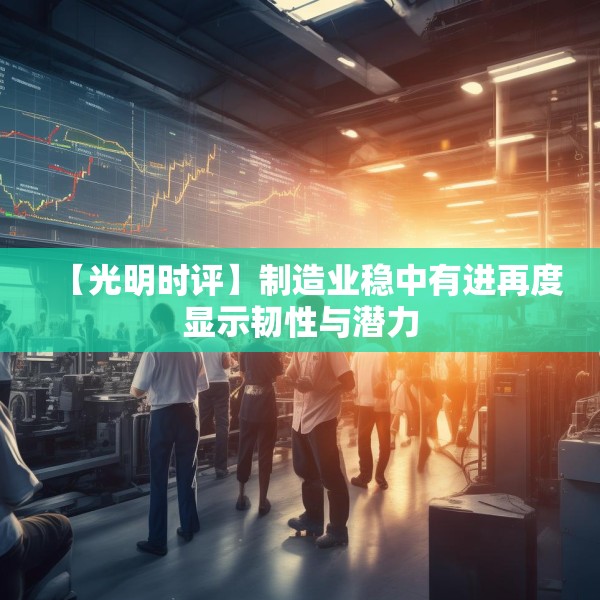 【光明时评】制造业稳中有进再度显示韧性与潜力