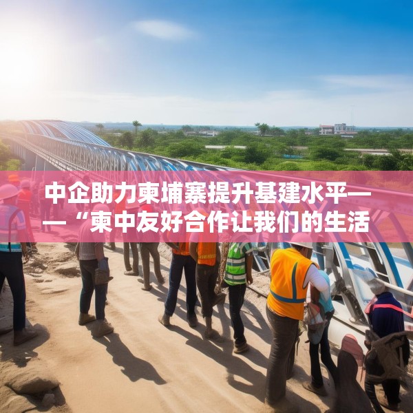 中企助力柬埔寨提升基建水平——“柬中友好合作让我们的生活不断改善”