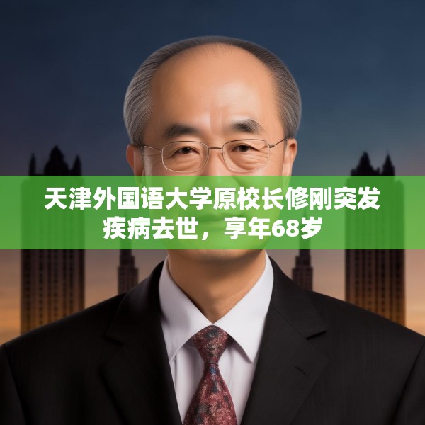 天津外国语大学原校长修刚突发疾病去世，享年68岁