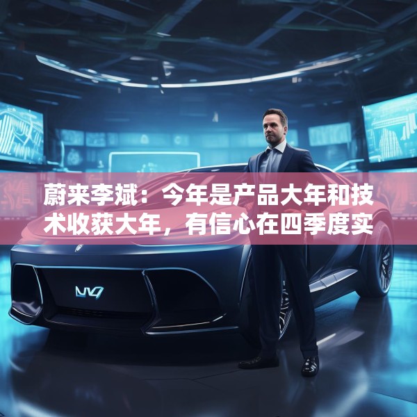 蔚来李斌：今年是产品大年和技术收获大年，有信心在四季度实现盈利