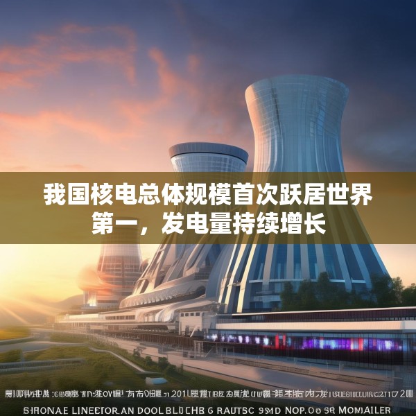 我国核电总体规模首次跃居世界第一，发电量持续增长