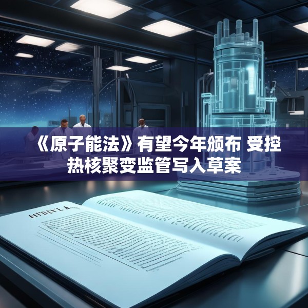 《原子能法》有望今年颁布 受控热核聚变监管写入草案