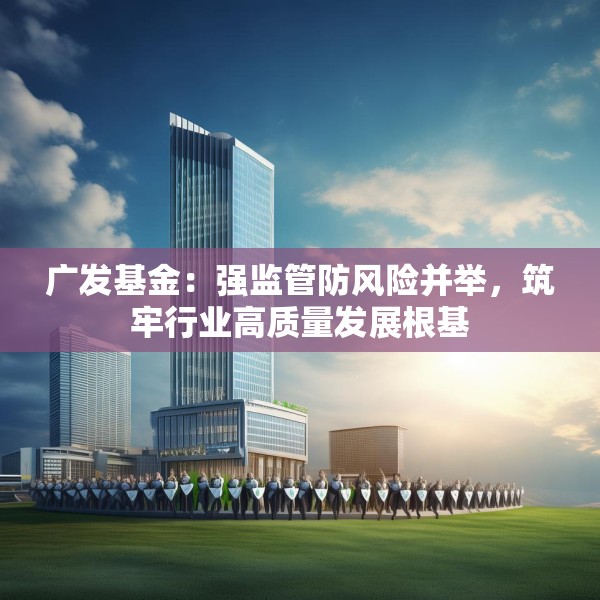 广发基金：强监管防风险并举，筑牢行业高质量发展根基