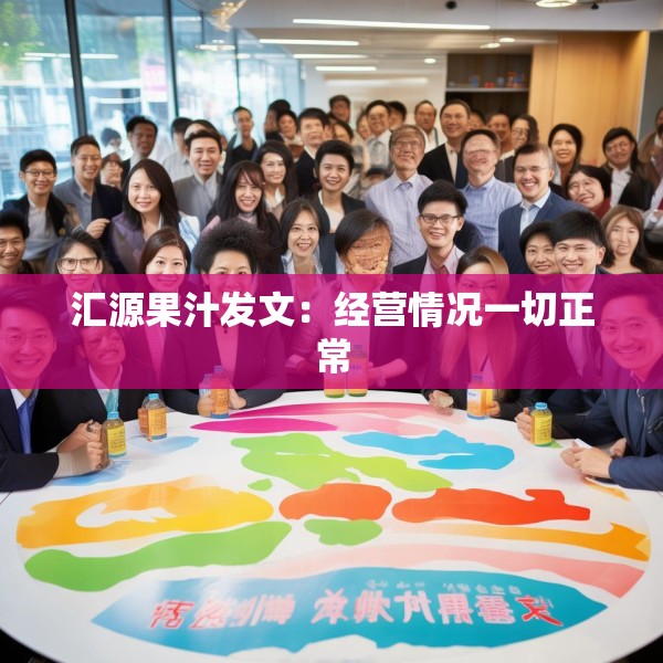 汇源果汁发文：经营情况一切正常
