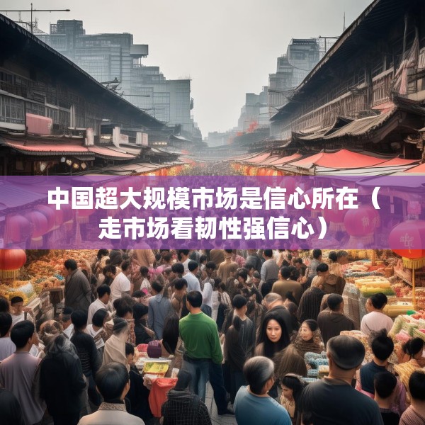中国超大规模市场是信心所在（走市场看韧性强信心）