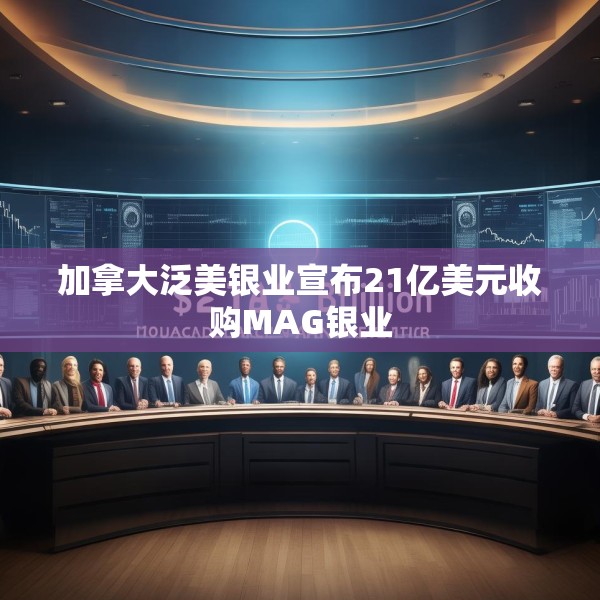 加拿大泛美银业宣布21亿美元收购MAG银业
