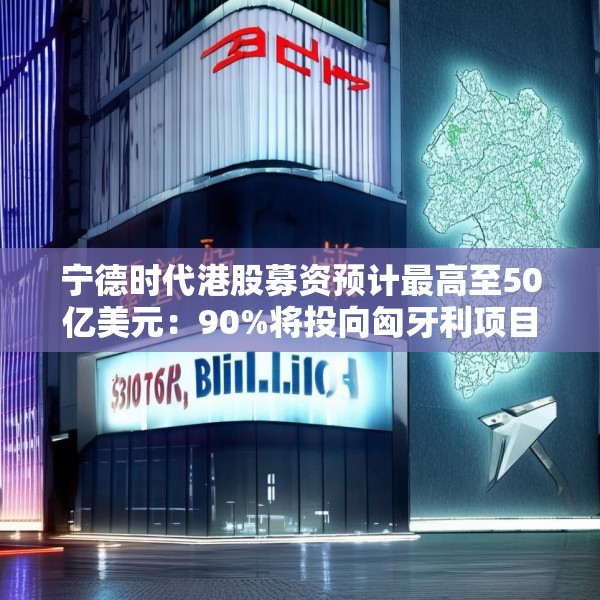 宁德时代港股募资预计最高至50亿美元：90%将投向匈牙利项目
