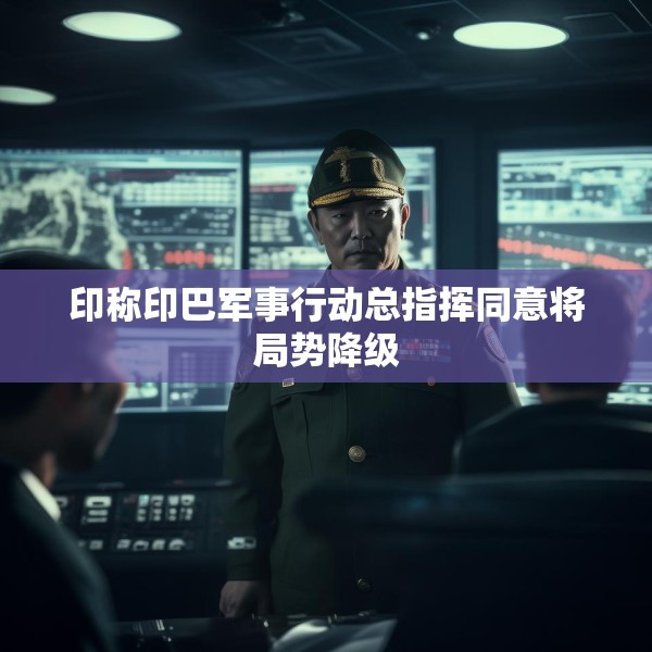 印称印巴军事行动总指挥同意将局势降级