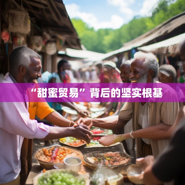 “甜蜜贸易”背后的坚实根基