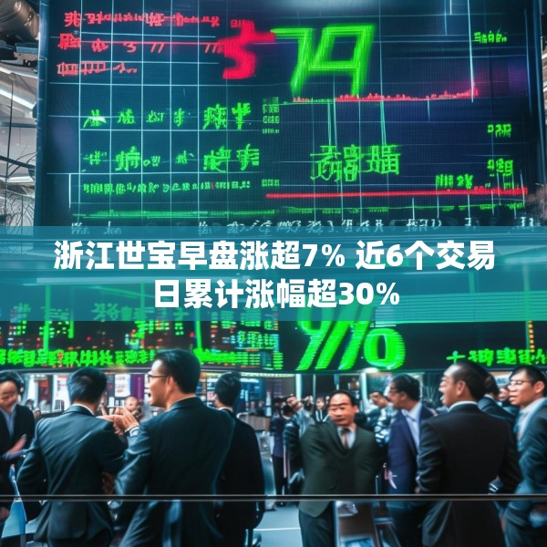 浙江世宝早盘涨超7% 近6个交易日累计涨幅超30%