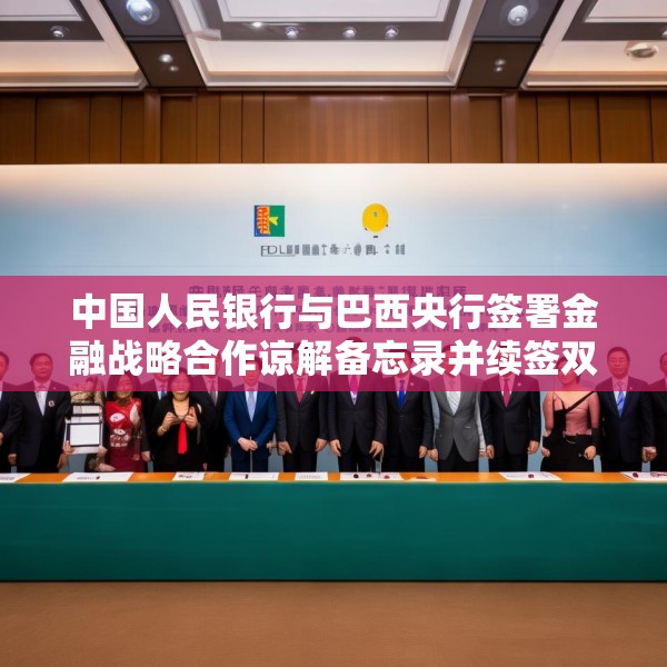 中国人民银行与巴西央行签署金融战略合作谅解备忘录并续签双边本币互换协议