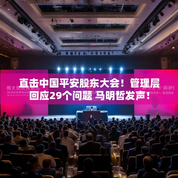 直击中国平安股东大会！管理层回应29个问题 马明哲发声！