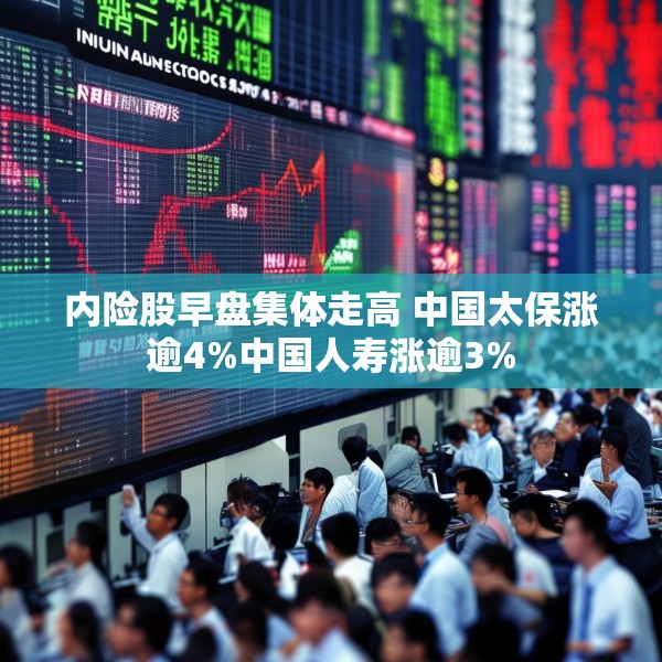 内险股早盘集体走高 中国太保涨逾4%中国人寿涨逾3%