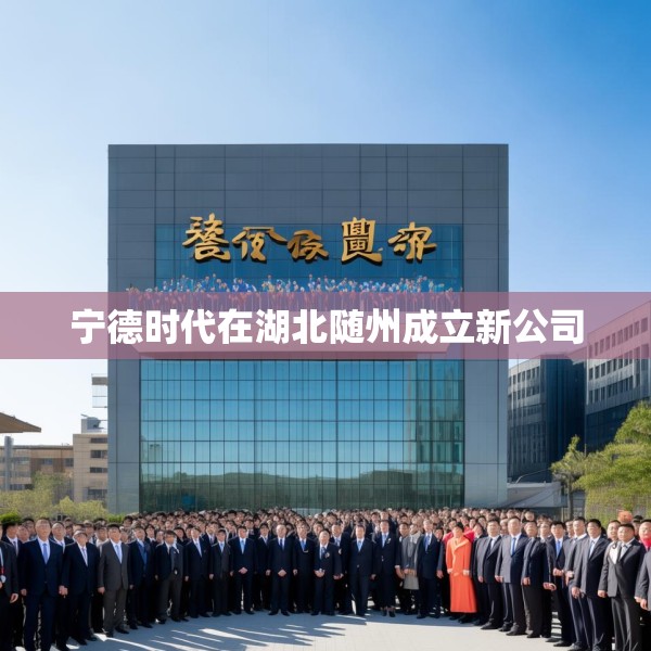宁德时代在湖北随州成立新公司