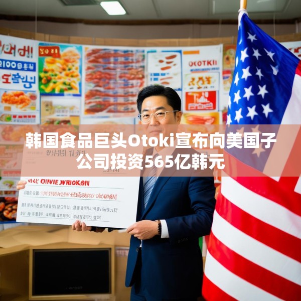 韩国食品巨头Otoki宣布向美国子公司投资565亿韩元