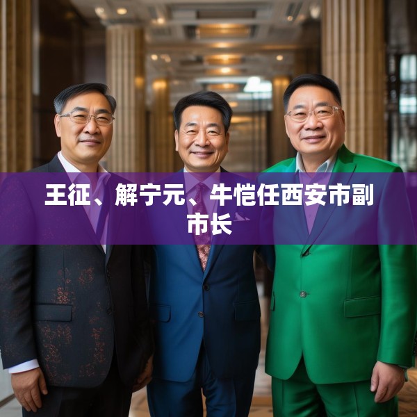 王征、解宁元、牛恺任西安市副市长