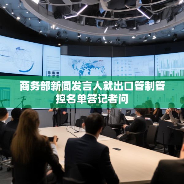 商务部新闻发言人就出口管制管控名单答记者问