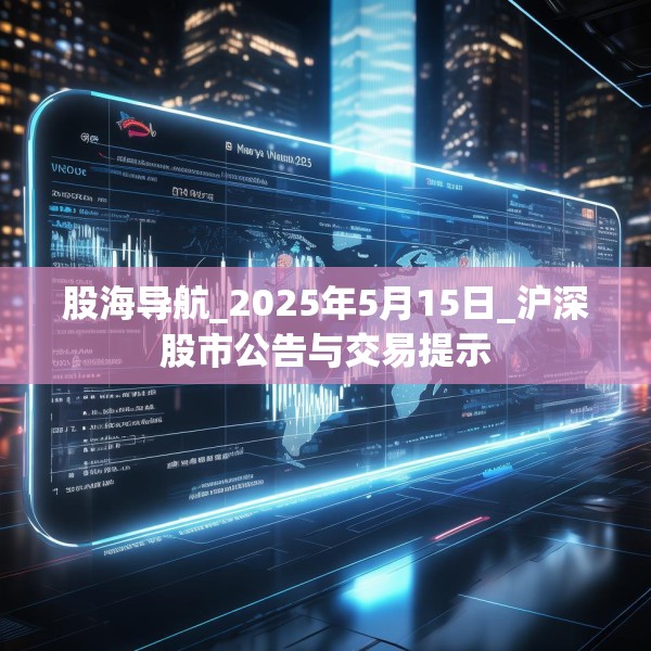 股海导航_2025年5月15日_沪深股市公告与交易提示