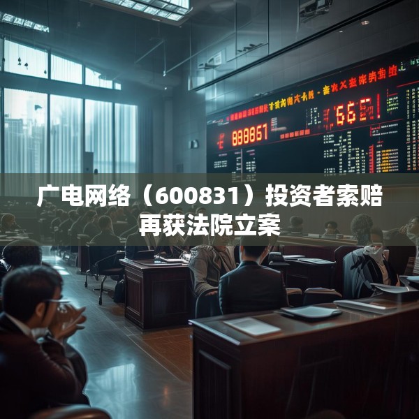 广电网络（600831）投资者索赔再获法院立案