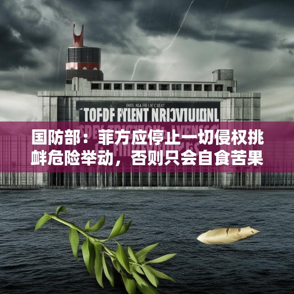 国防部：菲方应停止一切侵权挑衅危险举动，否则只会自食苦果