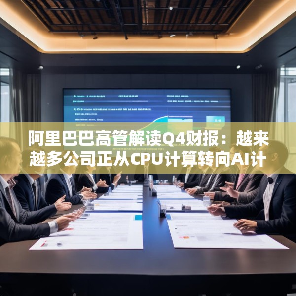 阿里巴巴高管解读Q4财报：越来越多公司正从CPU计算转向AI计算