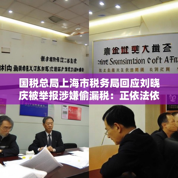国税总局上海市税务局回应刘晓庆被举报涉嫌偷漏税：正依法依规办理
