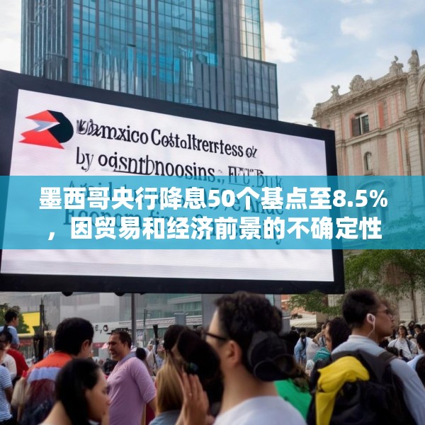 墨西哥央行降息50个基点至8.5%，因贸易和经济前景的不确定性