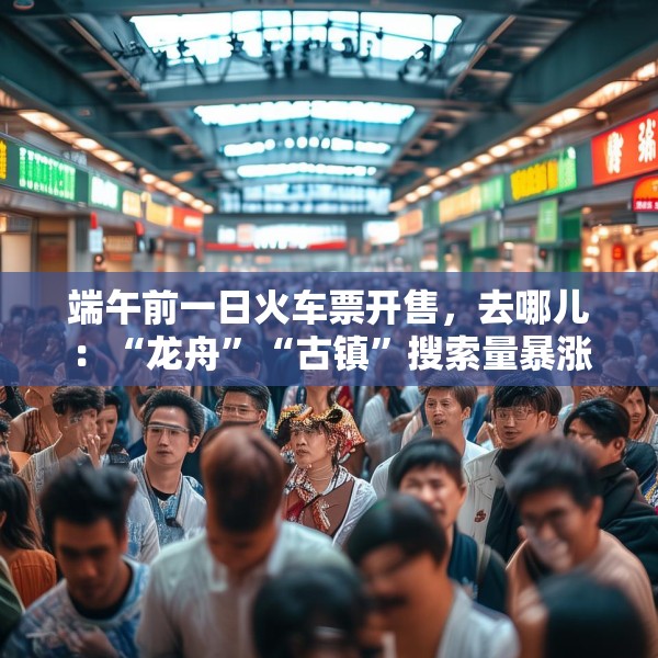 端午前一日火车票开售，去哪儿：“龙舟”“古镇”搜索量暴涨近两倍