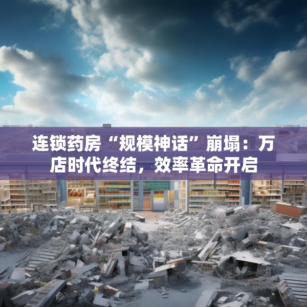连锁药房“规模神话”崩塌：万店时代终结，效率革命开启