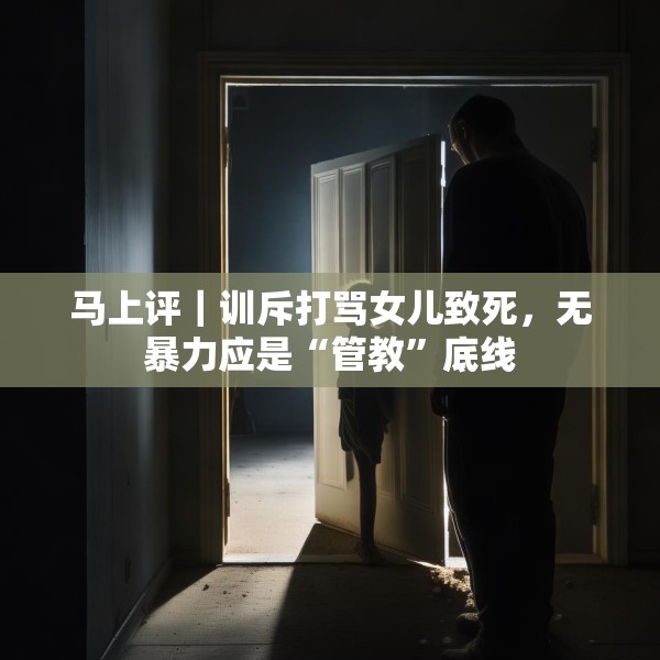 马上评｜训斥打骂女儿致死，无暴力应是“管教”底线