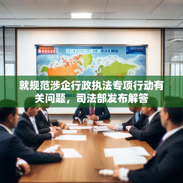 就规范涉企行政执法专项行动有关问题，司法部发布解答