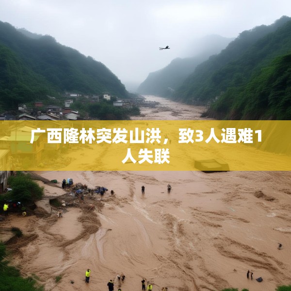 广西隆林突发山洪，致3人遇难1人失联