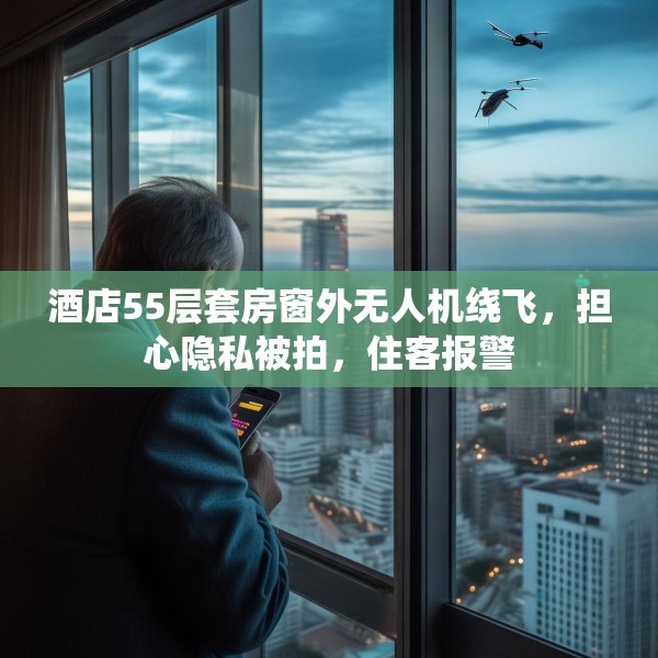 酒店55层套房窗外无人机绕飞，担心隐私被拍，住客报警