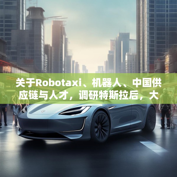 关于Robotaxi、机器人、中国供应链与人才，调研特斯拉后，大摩给出了十点观察
