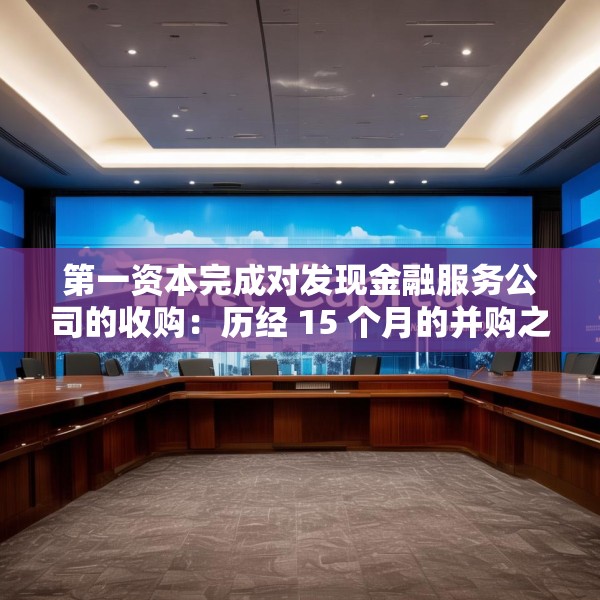 第一资本完成对发现金融服务公司的收购：历经 15 个月的并购之旅落幕