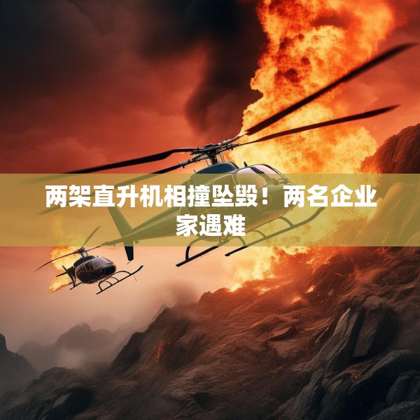 两架直升机相撞坠毁！两名企业家遇难