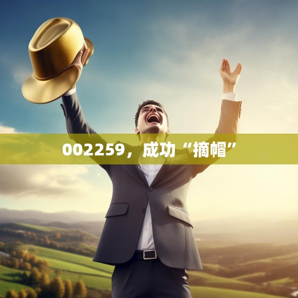 002259，成功“摘帽”