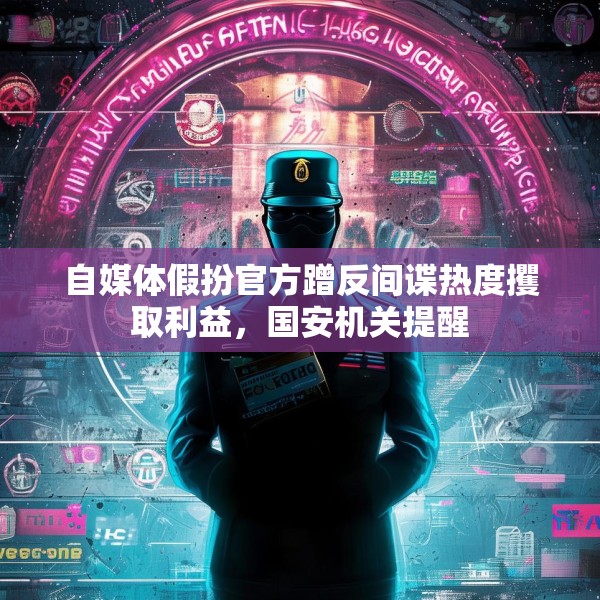 自媒体假扮官方蹭反间谍热度攫取利益，国安机关提醒