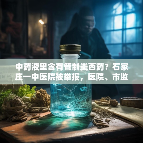 中药液里含有管制类西药？石家庄一中医院被举报，医院、市监局回应