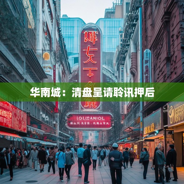 华南城：清盘呈请聆讯押后