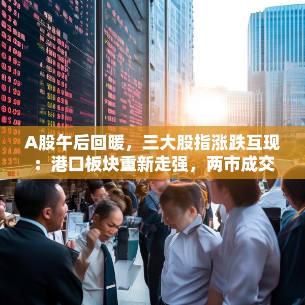 A股午后回暖，三大股指涨跌互现：港口板块重新走强，两市成交近1.1万亿元