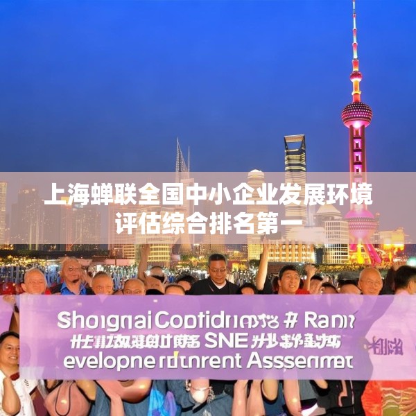 上海蝉联全国中小企业发展环境评估综合排名第一