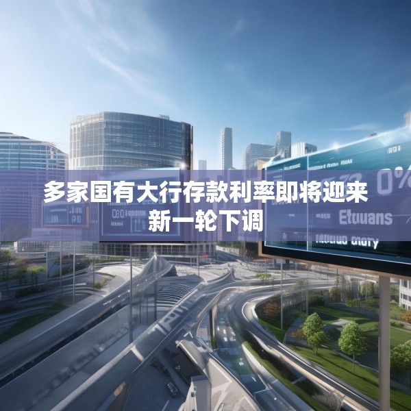多家国有大行存款利率即将迎来新一轮下调