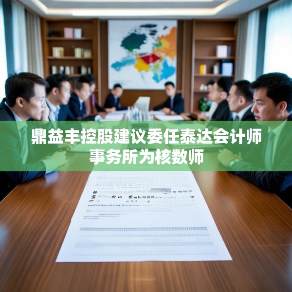 鼎益丰控股建议委任泰达会计师事务所为核数师