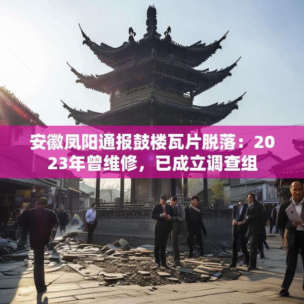 安徽凤阳通报鼓楼瓦片脱落：2023年曾维修，已成立调查组