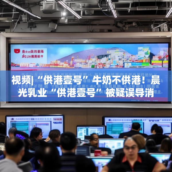 视频|“供港壹号”牛奶不供港！晨光乳业“供港壹号”被疑误导消费者，企业回应