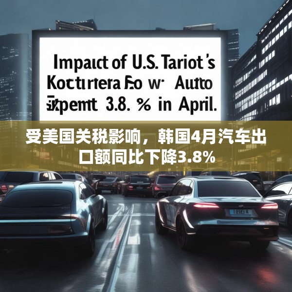 受美国关税影响，韩国4月汽车出口额同比下降3.8%