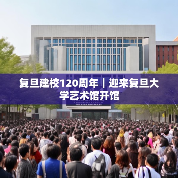 复旦建校120周年｜迎来复旦大学艺术馆开馆