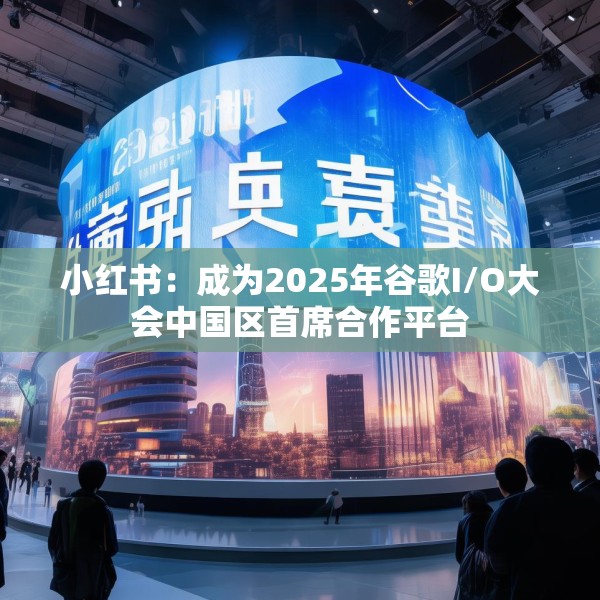 小红书：成为2025年谷歌I/O大会中国区首席合作平台
