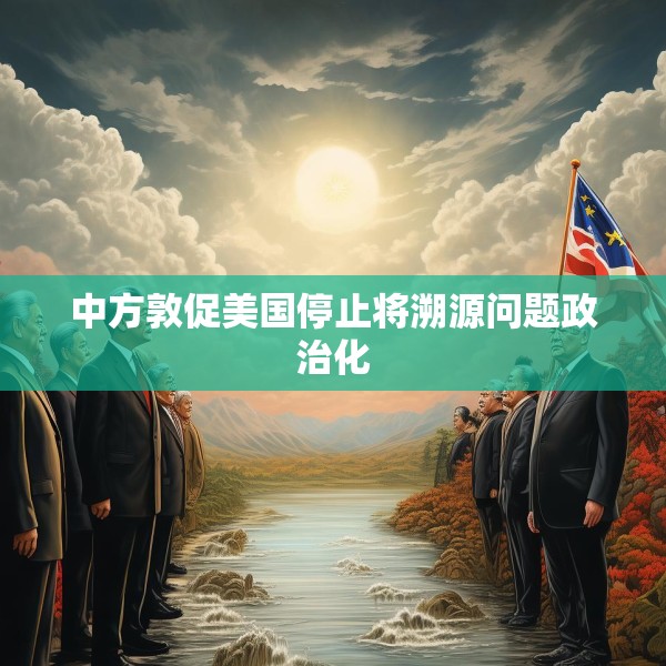 中方敦促美国停止将溯源问题政治化